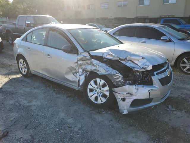 1G1PA5SH8E7221025 - 2014 CHEVROLET CRUZE LS SILVER photo 4