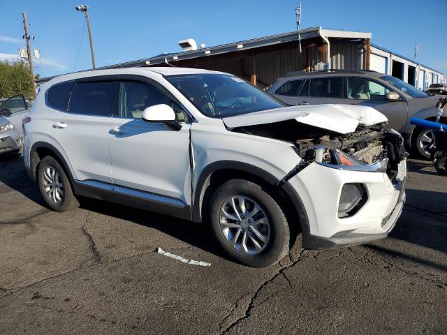 5NMS3CAD5KH083740 - 2019 HYUNDAI SANTA FE SEL Blanco foto 4