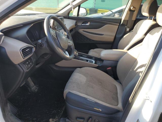 5NMS3CAD5KH083740 - 2019 HYUNDAI SANTA FE SEL Blanco foto 7