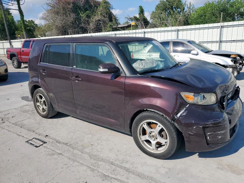 JTLKE50E081049857 - 2008 TOYOTA SCION XB 勃艮第红 照片 4