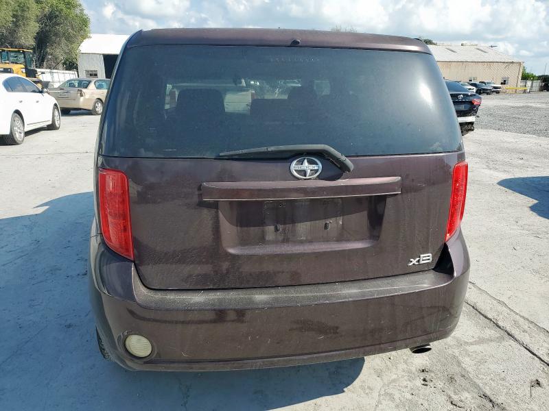 JTLKE50E081049857 - 2008 TOYOTA SCION XB 勃艮第红 照片 6