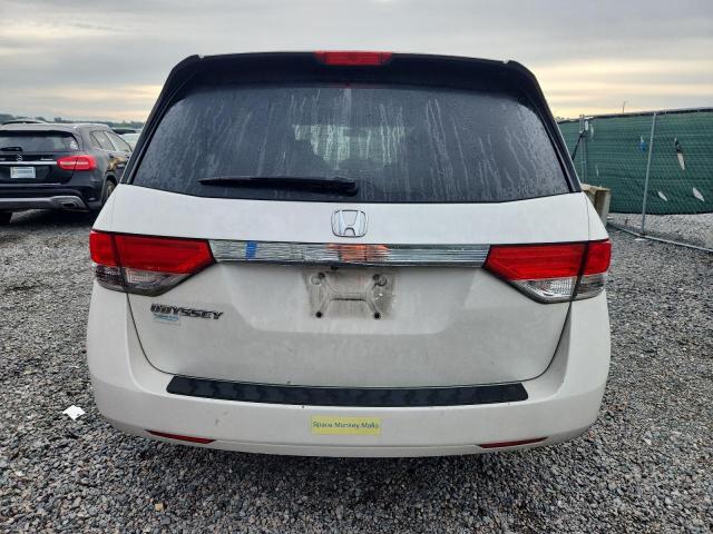 5FNRL5H20FB008529 - 2015 HONDA ODYSSEY LX WHITE photo 6