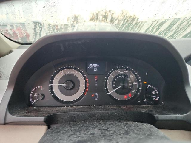 5FNRL5H20FB008529 - 2015 HONDA ODYSSEY LX WHITE photo 9