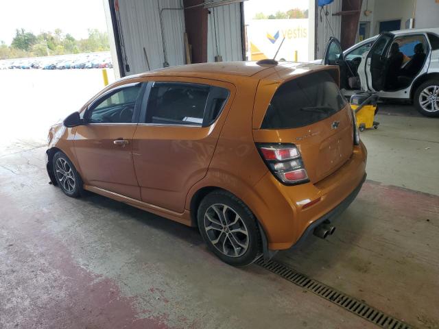 1G1JC6SB7H4123451 - 2017 CHEVROLET SONIC LT 橙色 照片 2