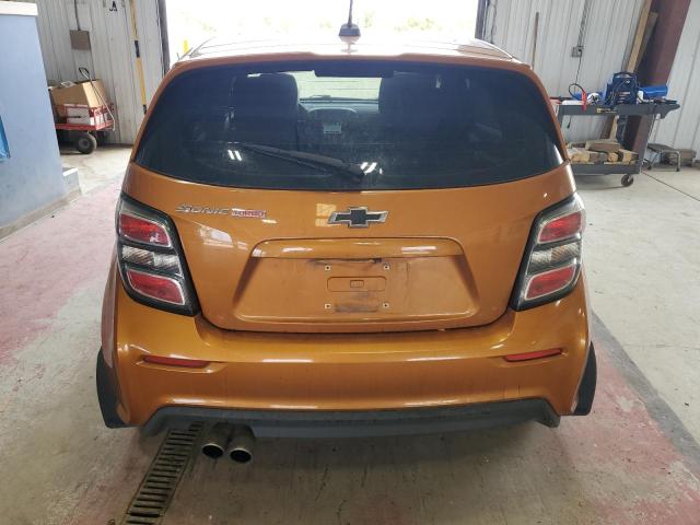 1G1JC6SB7H4123451 - 2017 CHEVROLET SONIC LT 橙色 照片 6