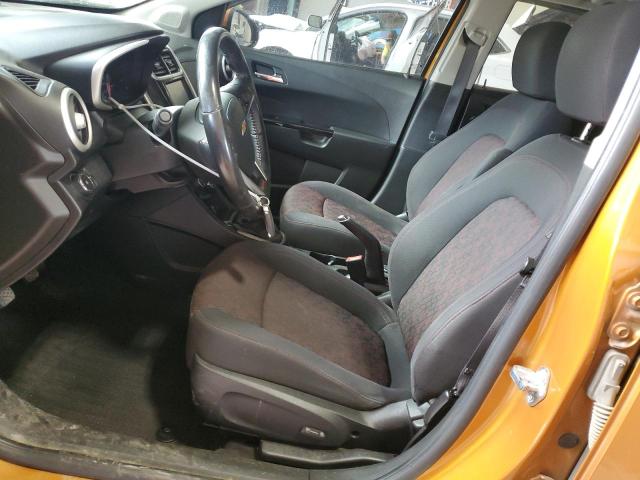 1G1JC6SB7H4123451 - 2017 CHEVROLET SONIC LT 橙色 照片 7