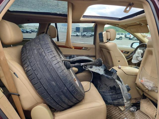 4JGCB65E08A082666 - 2008 MERCEDES-BENZ R 350 ბურგუნდია ფოტო 10