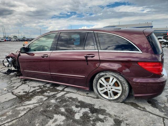 4JGCB65E08A082666 - 2008 MERCEDES-BENZ R 350 ბურგუნდია ფოტო 2