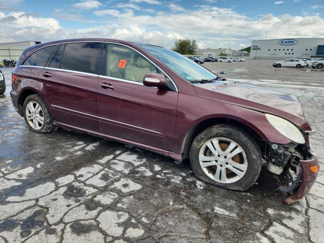 4JGCB65E08A082666 - 2008 MERCEDES-BENZ R 350 ბურგუნდია ფოტო 4