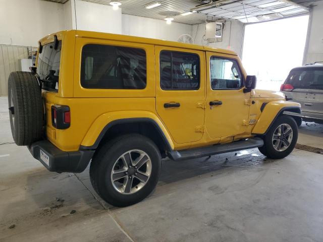 1C4HJXEN0KW625558 - 2019 JEEP WRANGLER UNLIMITED SAHARA Сары фото 3