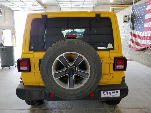 1C4HJXEN0KW625558 - 2019 JEEP WRANGLER UNLIMITED SAHARA Сары фото 6