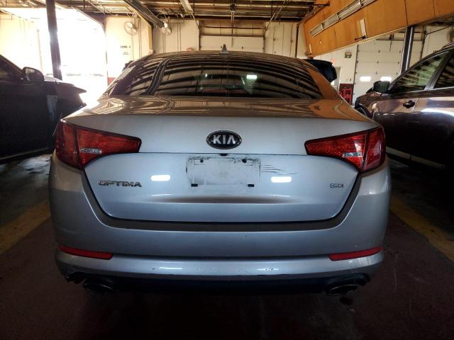 KNAGM4A74D5393576 - 2013 KIA OPTIMA LX SILVER photo 6