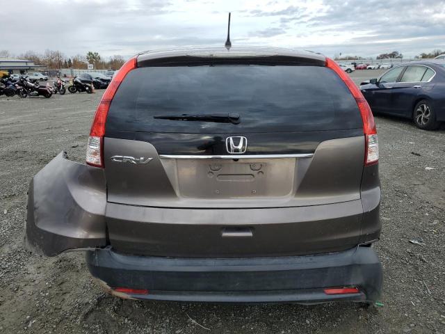 5J6RM3H35CL025064 - 2012 HONDA CR-V LX GRAY photo 6