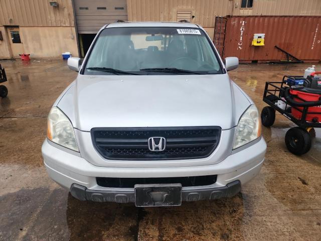 5FNYF18665B012226 - 2005 HONDA PILOT EXL ვერცხლისფერი ფოტო 5