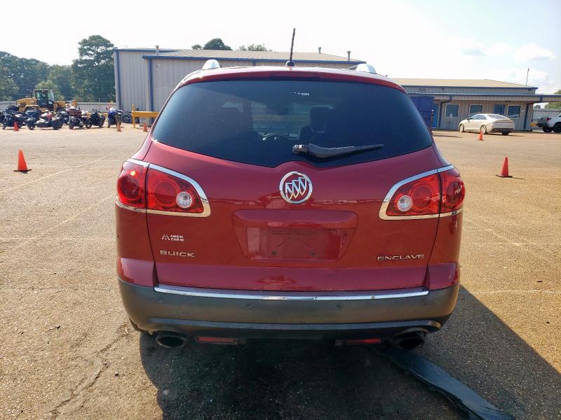 5GAKRCED4CJ422414 - 2012 BUICK ENCLAVE RED photo 6