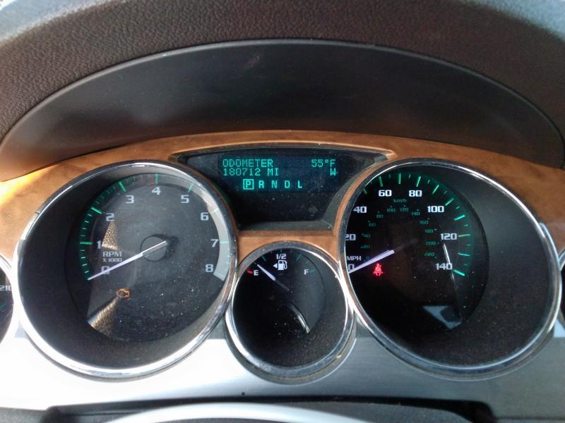 5GAKRCED4CJ422414 - 2012 BUICK ENCLAVE RED photo 9