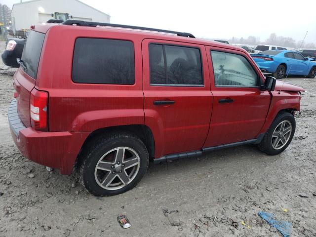 1J8FT28WX8D796520 - 2008 JEEP PATRIOT SPORT MAROON photo 3