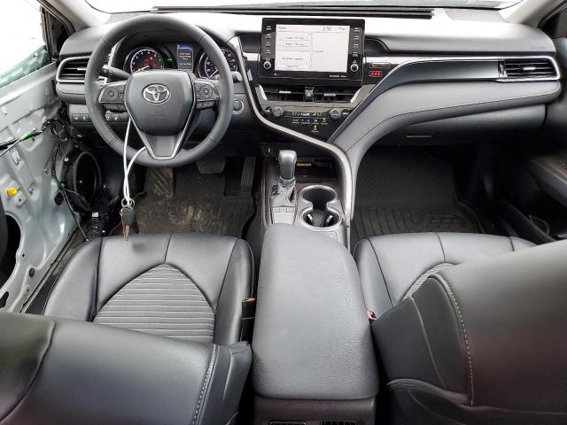 4T1S11AKXPU100598 - 2023 TOYOTA CAMRY SE NIGHT SHADE WHITE photo 8