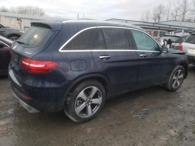 WDC0G4KB6KV166153 - 2019 MERCEDES-BENZ GLC 300 4MATIC BLUE photo 3