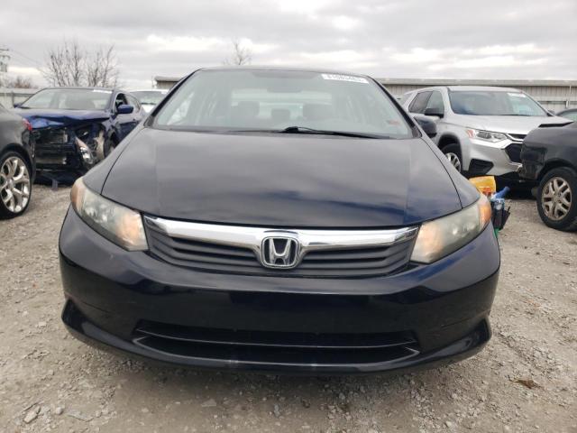 2HGFB2F54CH595147 - 2012 HONDA CIVIC LX BLACK photo 5