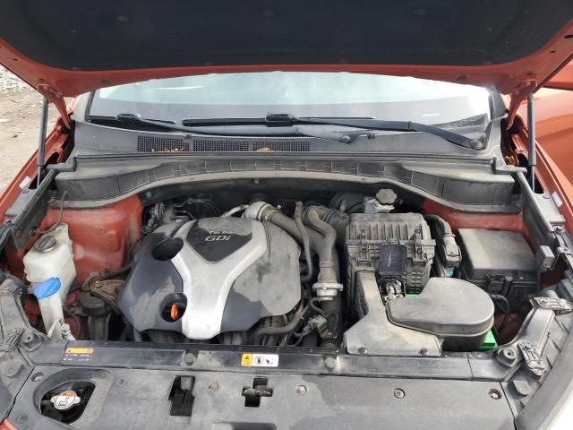 5XYZU3LAXDG061891 - 2013 HYUNDAI SANTA FE S ORANGE photo 12