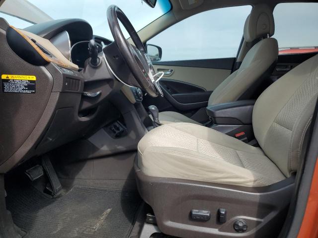 5XYZU3LAXDG061891 - 2013 HYUNDAI SANTA FE S ORANGE photo 7