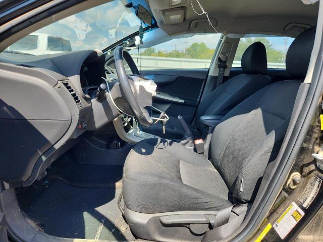 2T1BU4EE9AC412174 - 2010 TOYOTA COROLLA BASE BLACK photo 7