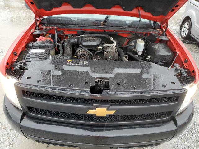 1GCEC14X67Z639452 - 2007 CHEVROLET SILVERADO C1500 CLASSIC RED photo 11