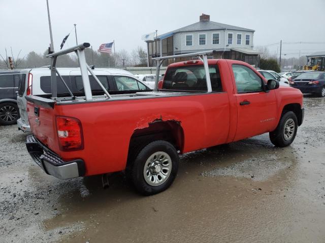 1GCEC14X67Z639452 - 2007 CHEVROLET SILVERADO C1500 CLASSIC RED photo 3