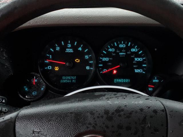 1GCEC14X67Z639452 - 2007 CHEVROLET SILVERADO C1500 CLASSIC RED photo 9