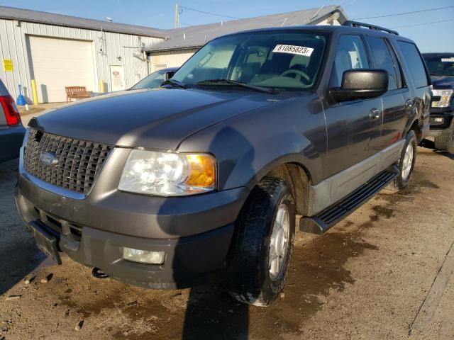 1FMPU16535LA18781 - 2005 FORD EXPEDITION XLT GRAY photo 1