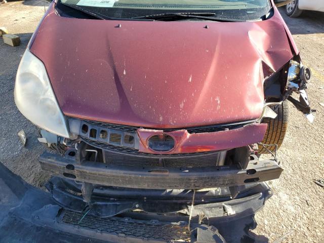 5TDKK4CC9AS340262 - 2010 TOYOTA SIENNA CE MAROON photo 11