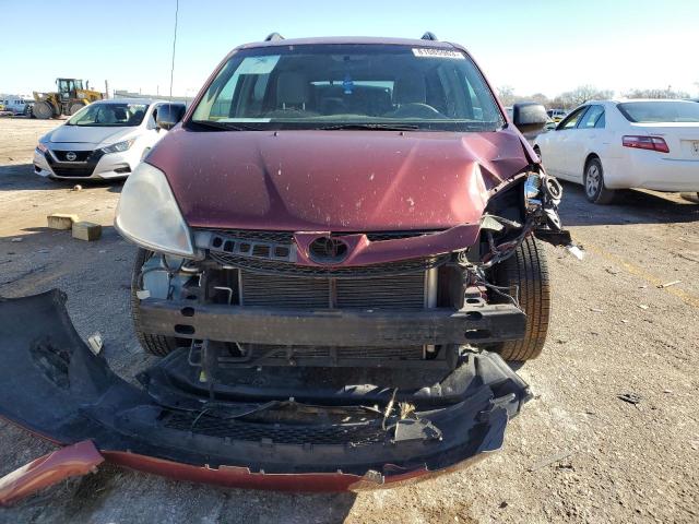 5TDKK4CC9AS340262 - 2010 TOYOTA SIENNA CE MAROON photo 5