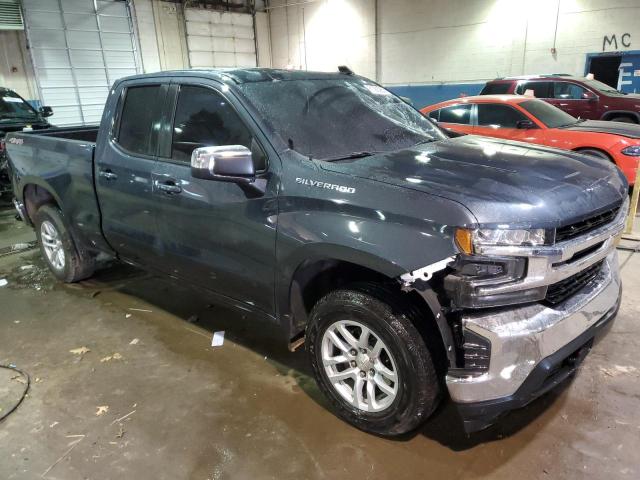 1GCRYJEK3MZ363118 - 2021 CHEVROLET SILVERADO K1500 LT BLUE photo 4