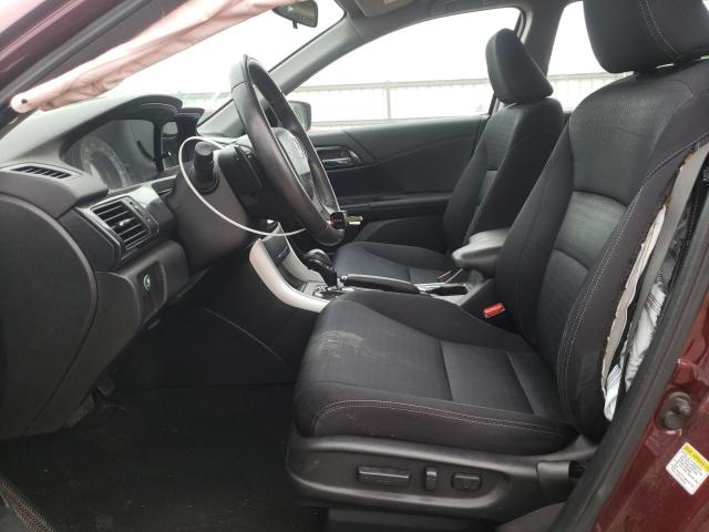 1HGCR2F58EA208583 - 2014 HONDA ACCORD SPORT 勃艮第红 照片 7