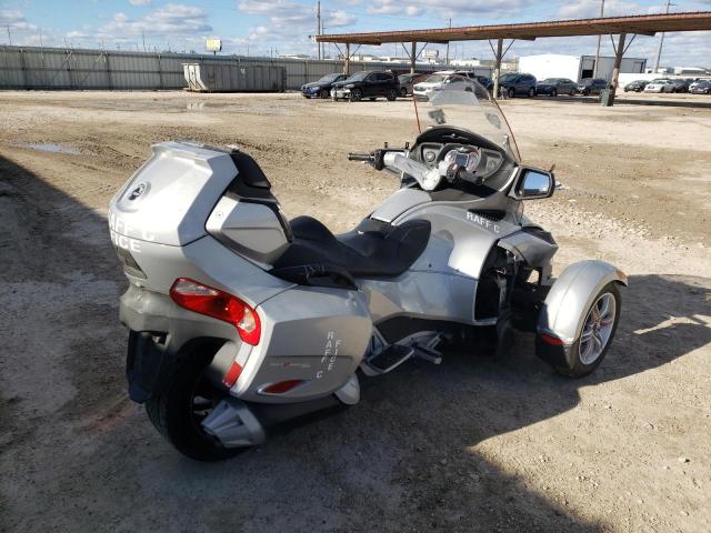 2BXJBWC18AV000834 - 2010 CAN-AM SPYDER ROA RTS GRAY photo 4