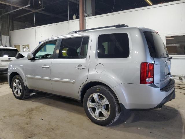5FNYF4H5XDB016593 - 2013 HONDA PILOT EXL Argent photo 2