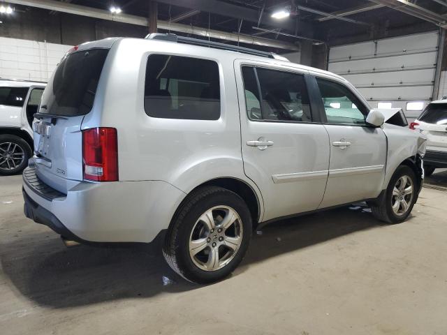 5FNYF4H5XDB016593 - 2013 HONDA PILOT EXL Argent photo 3