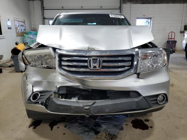 5FNYF4H5XDB016593 - 2013 HONDA PILOT EXL Argent photo 5