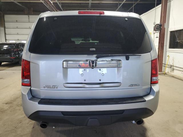 5FNYF4H5XDB016593 - 2013 HONDA PILOT EXL Argent photo 6
