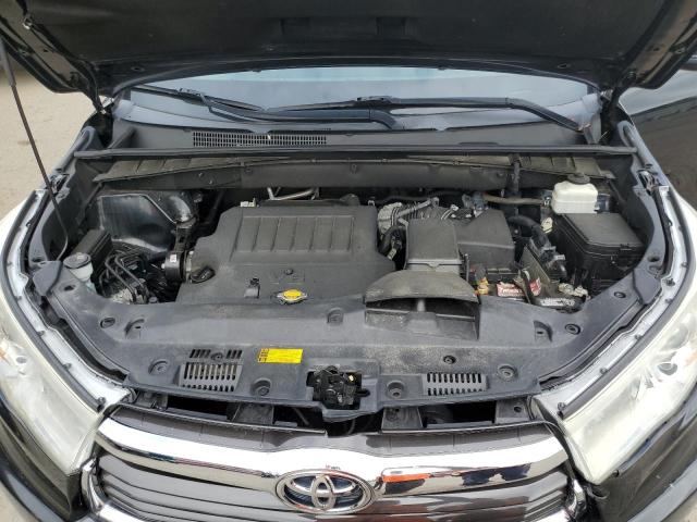 5TDJKRFH9ES063957 - 2014 TOYOTA HIGHLANDER XLE BLACK photo 12
