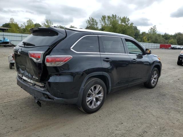 5TDJKRFH9ES063957 - 2014 TOYOTA HIGHLANDER XLE BLACK photo 3
