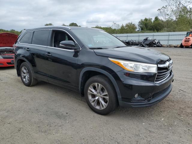 5TDJKRFH9ES063957 - 2014 TOYOTA HIGHLANDER XLE BLACK photo 4
