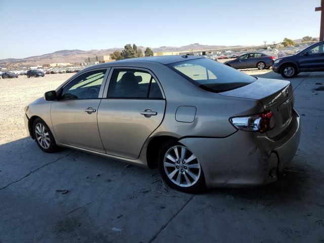 2T1BU4EE2AC403090 - 2010 TOYOTA COROLLA BASE Złoty zdjęcie 2