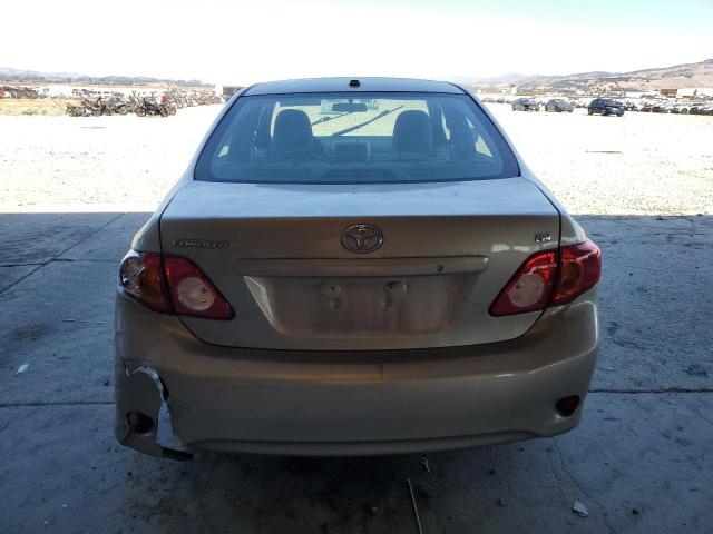 2T1BU4EE2AC403090 - 2010 TOYOTA COROLLA BASE Złoty zdjęcie 6
