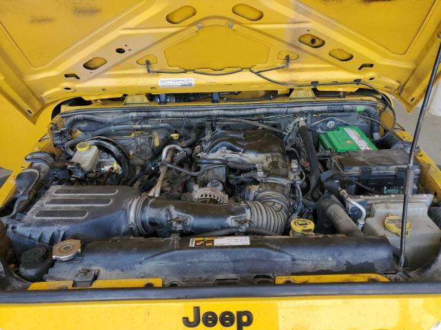 1C4BJWKGXFL561882 - 2015 JEEP WRANGLER U SPORT Sarı foto 12