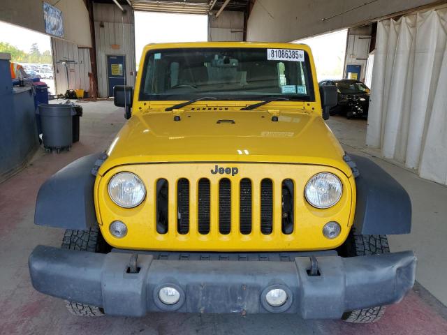 1C4BJWKGXFL561882 - 2015 JEEP WRANGLER U SPORT Sarı foto 5