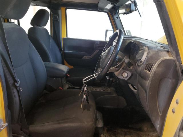 1C4BJWKGXFL561882 - 2015 JEEP WRANGLER U SPORT Sarı foto 7