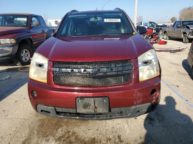 2CNDL13F686032416 - 2008 CHEVROLET EQUINOX LS MAROON photo 5