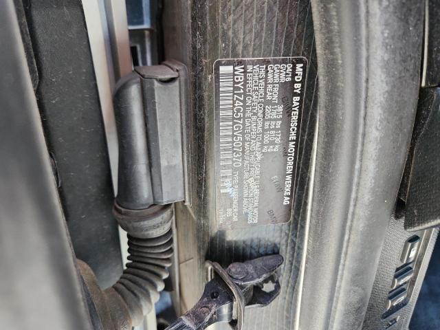 WBY1Z4C57GV507370 - 2016 BMW I3 REX TWO TONE photo 13